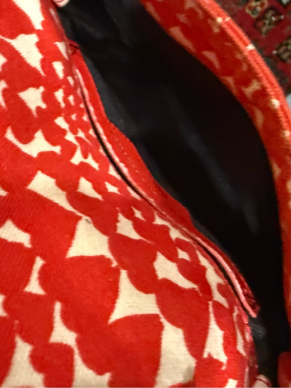 Stella McCartney Falabella Heart Print Canvas Chain Crossbody Clutch Bag - Picture 13 of 13